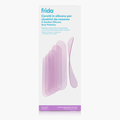 Cerotti Frida Mom in silicone medicale per cicatrice da parto cesareo (6 pezzi)